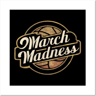 march madness vintage Posters and Art